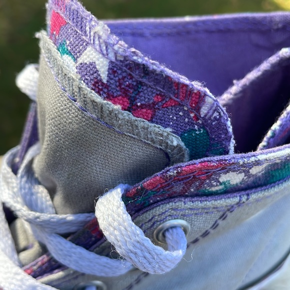 Converse "Dripping Paint" Sneakers Size Junior 5 - Picture 8 of 13